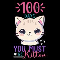 100 Days Of School You Must Be Kitten Cute Impact Tech Backpack