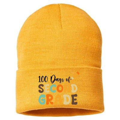 100 Days Of Second Grade 100th Day Of School Back To School Sustainable Knit Beanie