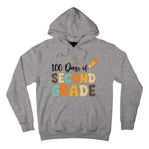 100 Days Of Second Grade 100th Day Of School Back To School Tall Hoodie