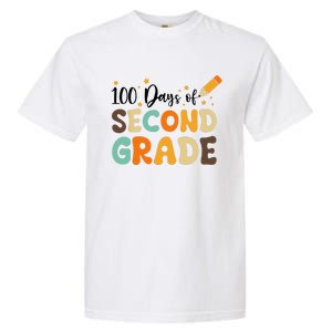 100 Days Of Second Grade 100th Day Of School Back To School Garment-Dyed Heavyweight T-Shirt