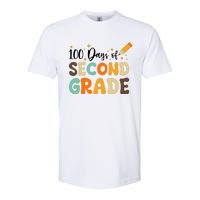 100 Days Of Second Grade 100th Day Of School Back To School Softstyle CVC T-Shirt