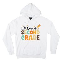 100 Days Of Second Grade 100th Day Of School Back To School Hoodie