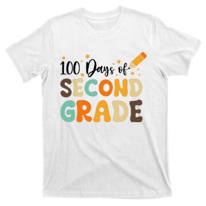 100 Days Of Second Grade 100th Day Of School Back To School T-Shirt