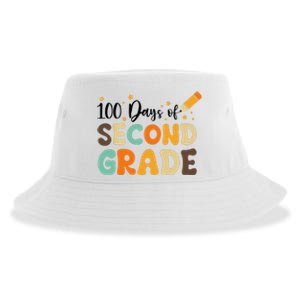 100 Days Of Second Grade 100th Day Of School Back To School Sustainable Bucket Hat