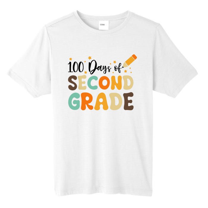 100 Days Of Second Grade 100th Day Of School Back To School Tall Fusion ChromaSoft Performance T-Shirt