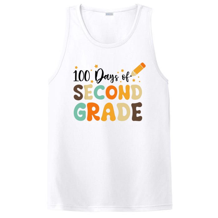 100 Days Of Second Grade 100th Day Of School Back To School PosiCharge Competitor Tank