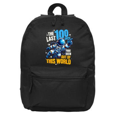100 Days Out Of This World 100th Day Of School Space 16 in Basic Backpack
