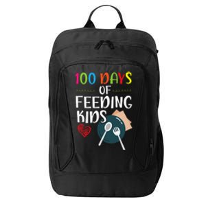 100 Days Of Feeding Lunch Lady School City Backpack