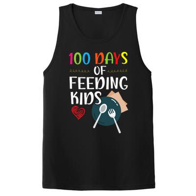 100 Days Of Feeding Lunch Lady School PosiCharge Competitor Tank