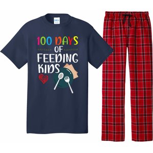 100 Days Of Feeding Lunch Lady School Pajama Set