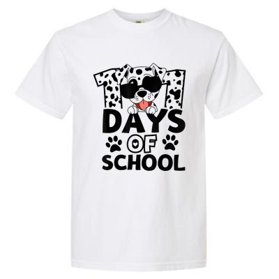 100 Days Of School Dalmatian Dog 100th Day Of School Garment-Dyed Heavyweight T-Shirt