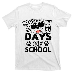 100 Days Of School Dalmatian Dog 100th Day Of School T-Shirt