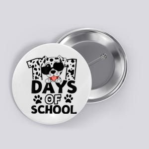 100 Days Of School Dalmatian Dog 100th Day Of School Button