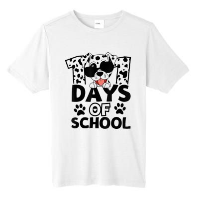 100 Days Of School Dalmatian Dog 100th Day Of School Tall Fusion ChromaSoft Performance T-Shirt