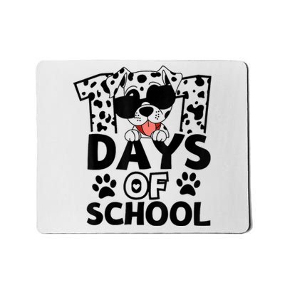 100 Days Of School Dalmatian Dog 100th Day Of School Mousepad