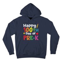 100 Days Of Pre K Teacher And Student Teacher Boy Girl Hoodie