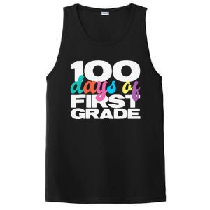 100 Days Of First Grade 100 Days Of School Gift PosiCharge Competitor Tank