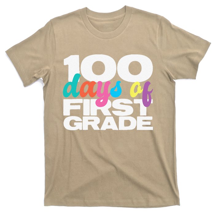 100 Days Of First Grade 100 Days Of School Gift T-Shirt