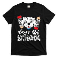 100 Days Of School Dalmatian Dog T-Shirt