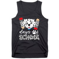 100 Days Of School Dalmatian Dog Tank Top