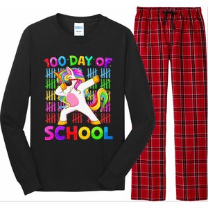 100th Day Of School Unicorn Costume 100 Magical Days Long Sleeve Pajama Set