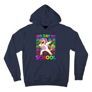 100th Day Of School Unicorn Costume 100 Magical Days Tall Hoodie