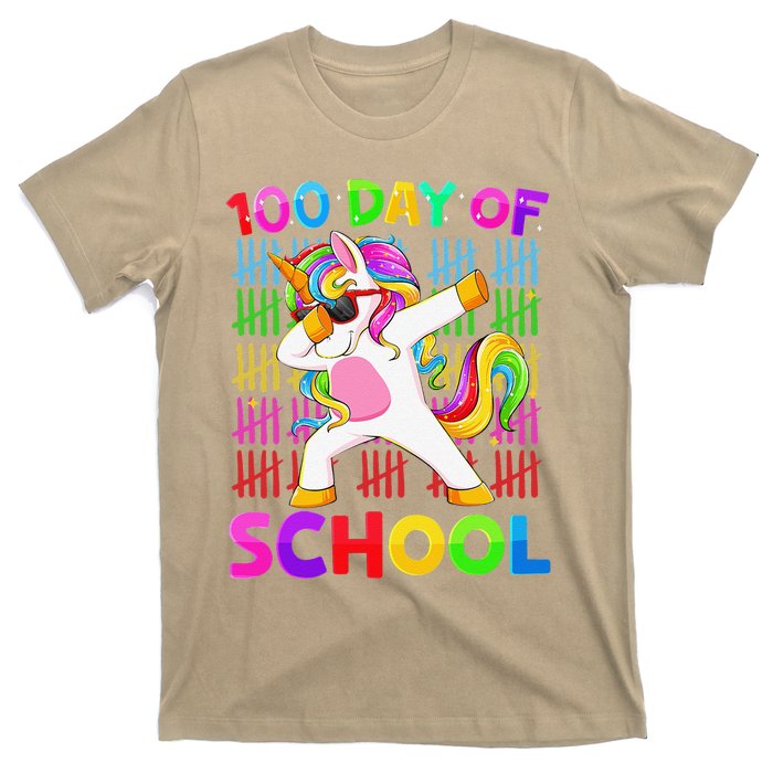 100th Day Of School Unicorn Costume 100 Magical Days T-Shirt