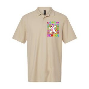 100th Day Of School Unicorn Costume 100 Magical Days Softstyle Adult Sport Polo