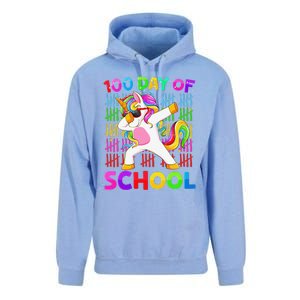 100th Day Of School Unicorn Costume 100 Magical Days Unisex Surf Hoodie