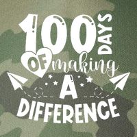 100 Days Of Making A Difference Legacy Tie Dye Trucker Hat