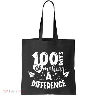 100 Days Of Making A Difference Bag