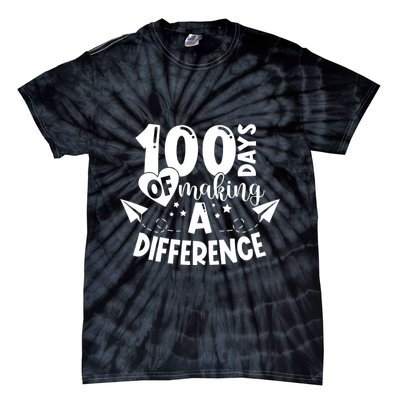 100 Days Of Making A Difference Tie-Dye T-Shirt