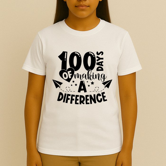 100 Days Of Making A Difference T-Shirt