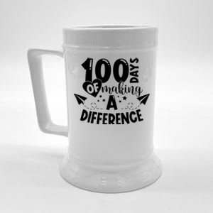 100 Days Of Making A Difference Beer Stein