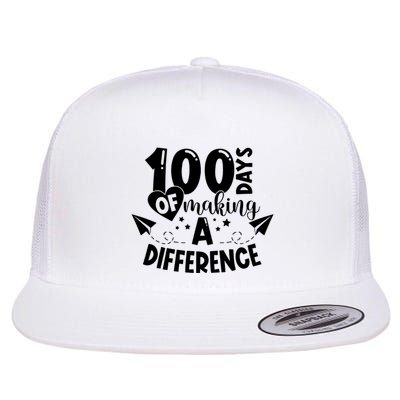 100 Days Of Making A Difference Flatbill Hat