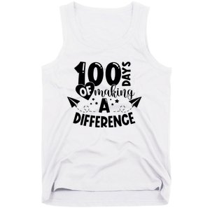 100 Days Of Making A Difference Tank Top