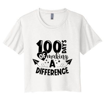 100 Days Of Making A Difference Crop Top