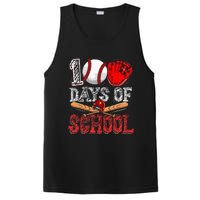 100 Days Of School Baseball 100th Day PosiCharge Competitor Tank