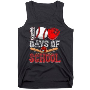 100 Days Of School Baseball 100th Day Tank Top