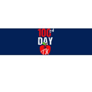 100th Day Of Tk Transitional Kindergarten Teacher Bumper Sticker