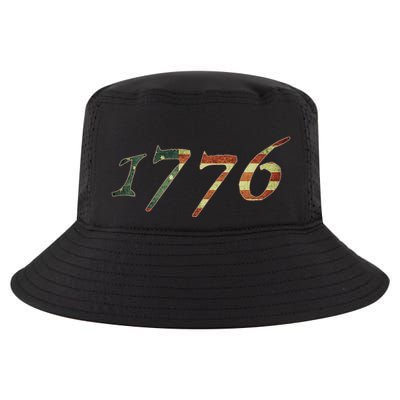 1776 Declaration Of Independence Us Flag Cool Comfort Performance Bucket Hat