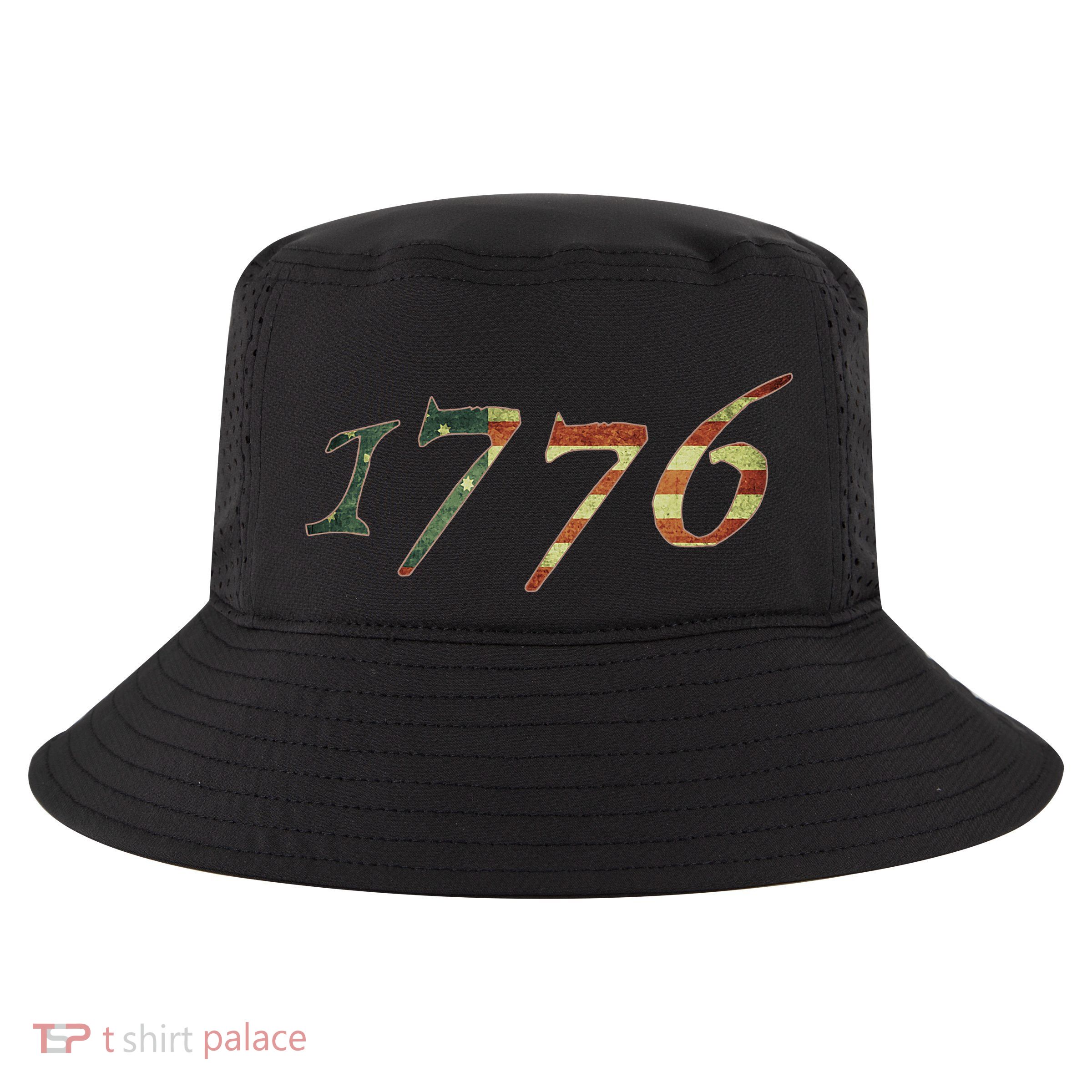 1776 Declaration Of Independence Us Flag Cool Comfort Performance Bucket Hat