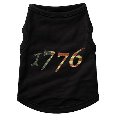 1776 Declaration Of Independence Us Flag Doggie Tank