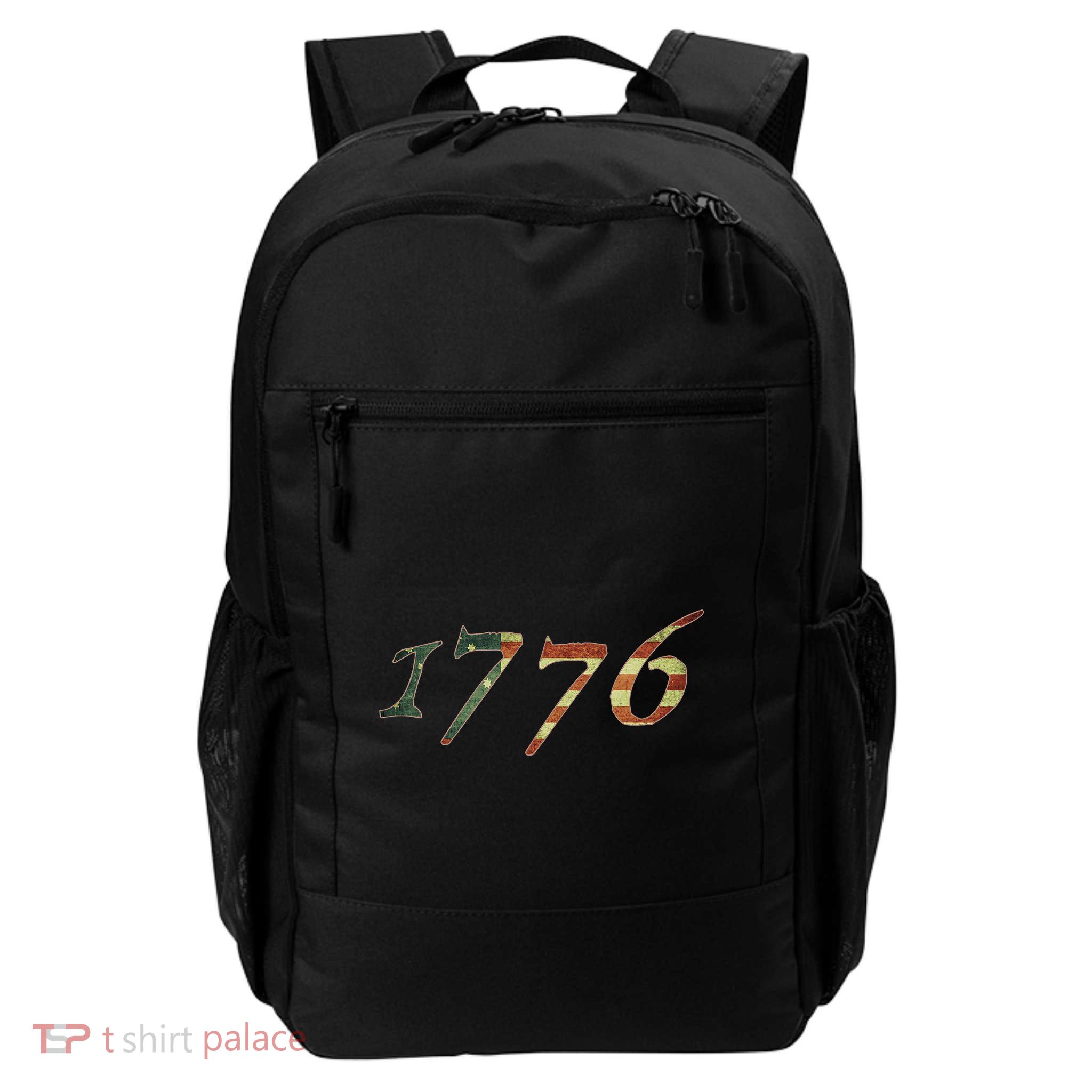1776 Declaration Of Independence Us Flag Backpack