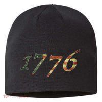 1776 Declaration Of Independence Us Flag Sustainable Beanie