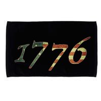 1776 Declaration Of Independence Us Flag Microfiber Hand Towel