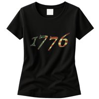 1776 Declaration Of Independence Us Flag Womens T-Shirt
