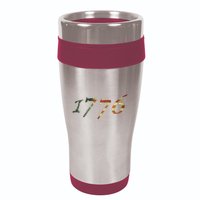 1776 Declaration Of Independence Us Flag 16oz Travel Tumbler