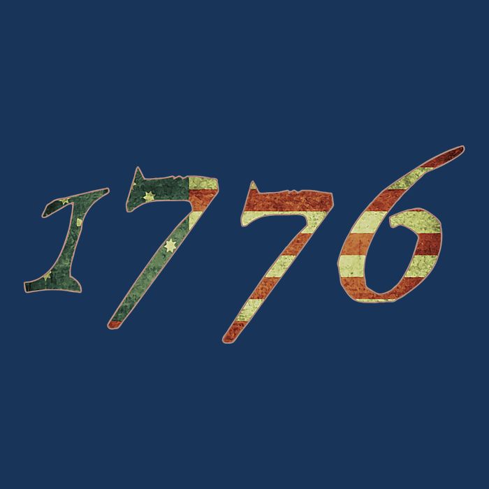 1776 Declaration Of Independence Us Flag Infant Baby Jersey Bodysuit
