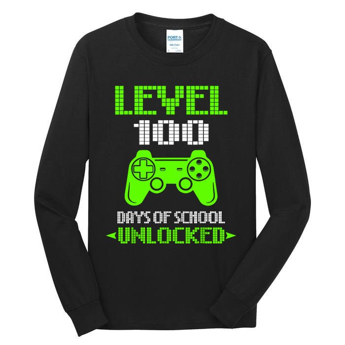 100th Day Of School 100 Days Of School Tall Long Sleeve T-Shirt